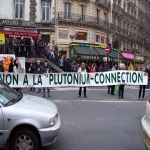 Manifestation contre le nuclaire  Paris le 17 janvier 2003 photo n16 